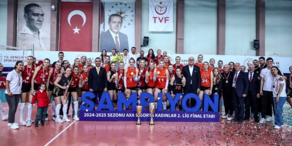 AXA Sigorta Kadınlar ve Erkekler 2. Lig Finalleri Tamamlandı