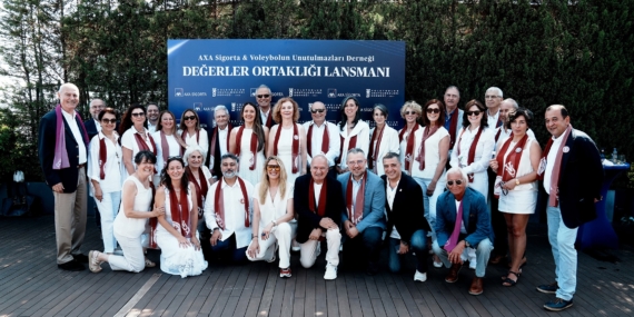 AXA Sigorta ve Voleybolun Unutulmazları Derneği İş Birliği